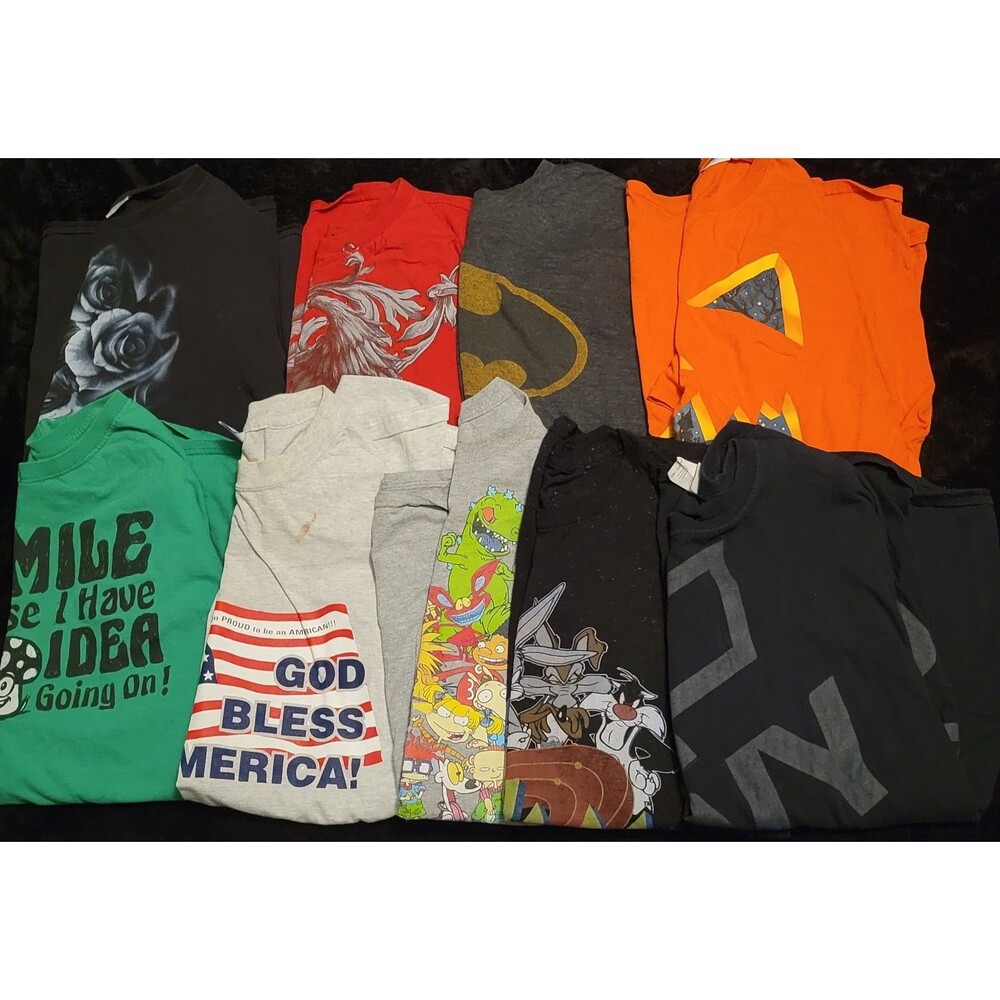 Lot Of Men's XXL And 2XL Graphic T-Shirts